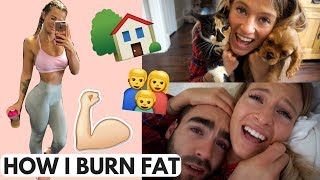 HOW I BURN FAT WITHOUT CARDIO & A Family Morning At Home