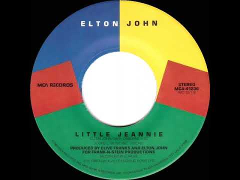 1980 HITS ARCHIVE: Little Jeannie - Elton John (stereo 45--#1 A/C)