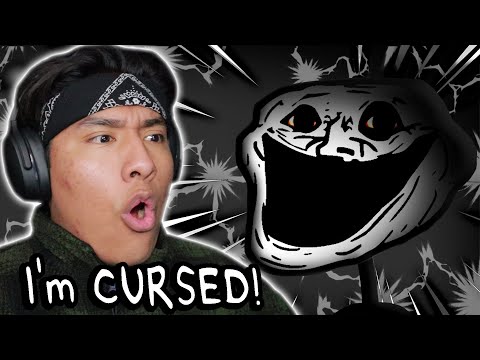 TROLLFACE IS CURSED AND I AM SCARED!!! | Troll Tutorial series [2]