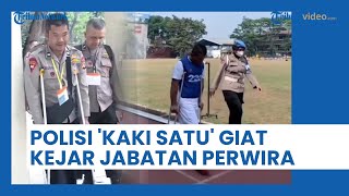 Viral Sosok Aiptu Abdul Rosyid, Polisi Berkaki Satu di Jabar, Berlatih Keras Demi Jadi Perwira Polri