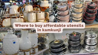WHERE TO GET UNIQUE AFFORDABLE UTENSILS | Buy Cheap Kitchen Utensils in Kamukunji  contacts & prices