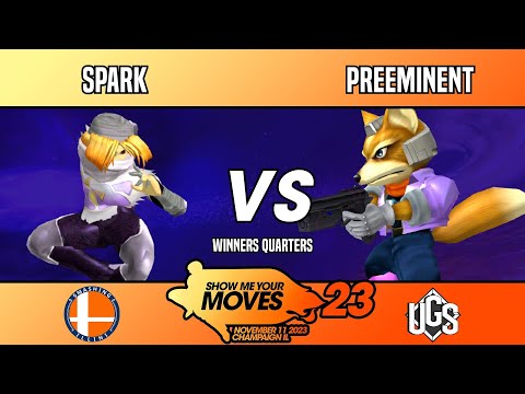 Show Me Your Moves 23 - Winners Quarters - Spark(Sheik) Vs. Preeminent(Fox)