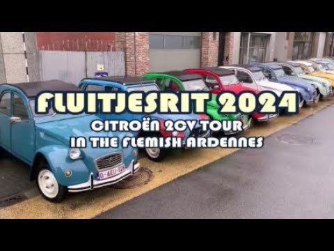 Fluitjesrit 2024 - Citroën 2CV Tour In The Flemish Ardennes - BM214