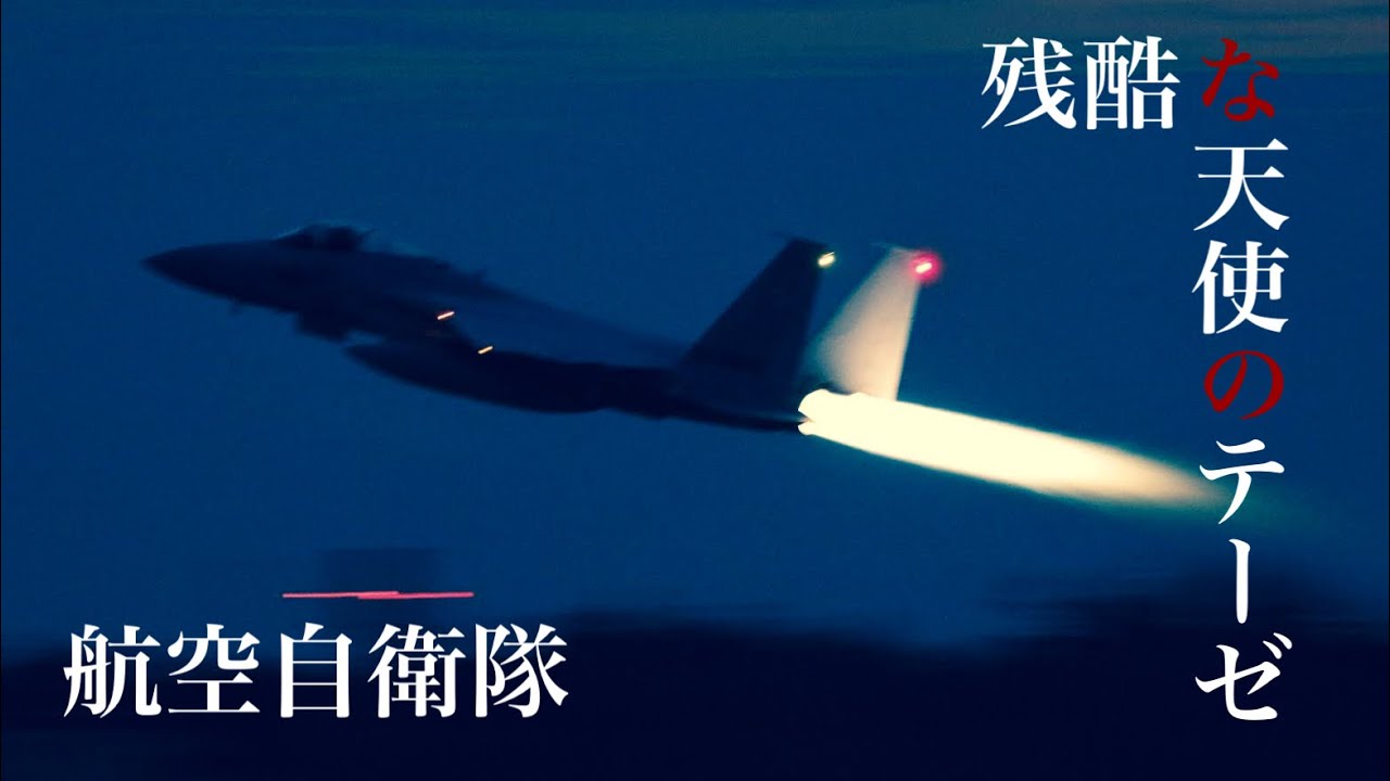 「残酷な天使のテーゼ」航空自衛隊MAD改