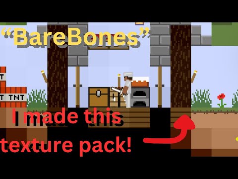 The Paper Minecrafter - Bare bones - A Paper Minecraft Texture Pack