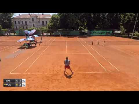 Stjepan Anisic v Milos Vukovic - M25 OSIJEK (match incomplete)