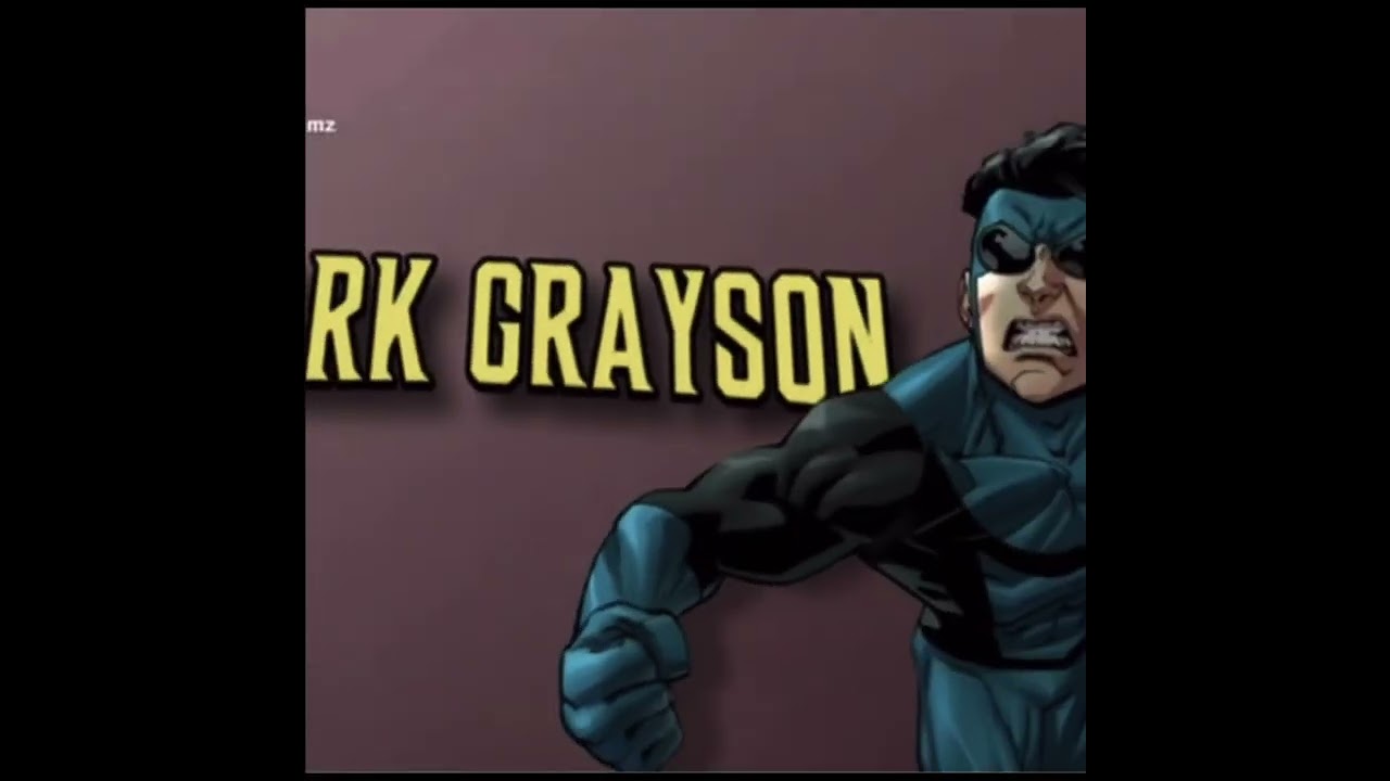 INVINCIBLE | invincible edit | #edit #invincible #omniman #markgrayson 