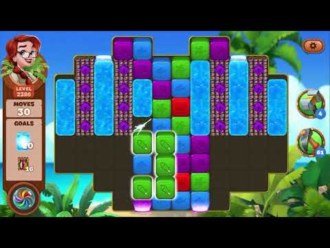 Lost Island Blast Adventure Level 2386 NO BOOSTERS - A S GAMING ✔️