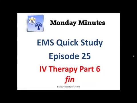 IV Therapy Complications | EMS Study Tips