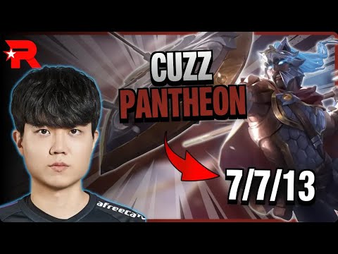 KT Cuzz JUNGLE Pantheon vs Talon | 15.9