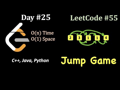 Jump Game | C Java Python |30 day Challenge | Day 25 | LeetCode 55