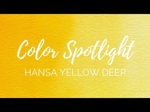 Color Spotlight: Hansa Yellow Deep (PY65) | Season 3