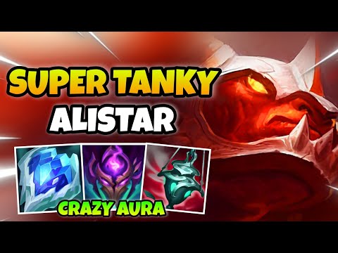 ALISTAR WILD RIFT BUILD FULL TANK IS SCARY AND ANNOYING