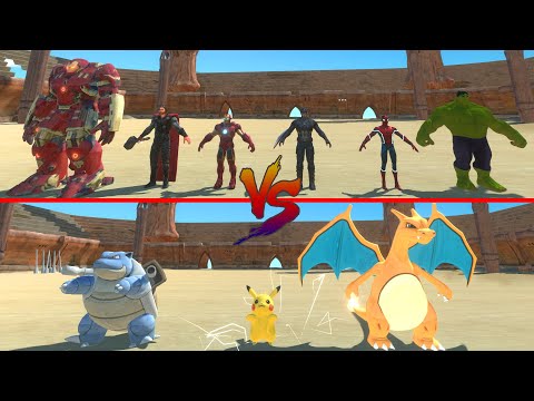 MARVEL vs POKÉMON - Animal Revolt Battle Simulator