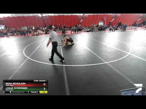 170 Lbs Cons. Round 1 - Logan Schwinger, Wisconsin Vs Noah Nicholson, Wisconsin D9f5
