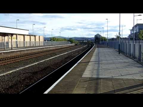 Class 158 ATW Sets arriving at Rhyl Station August 2011