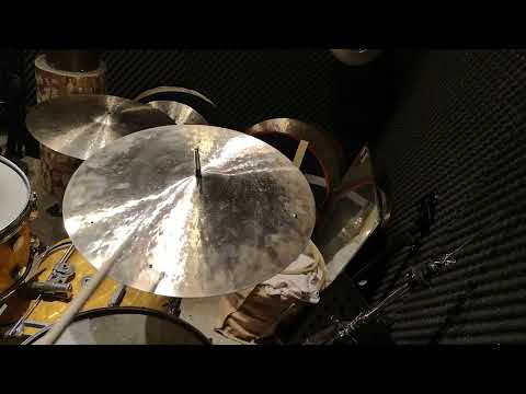 18" Alexino Old Stamp sKy Crash Ride with 4 rivets Louis Hayes