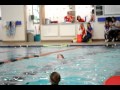 Doing Her Lap In YMCA Swim Class