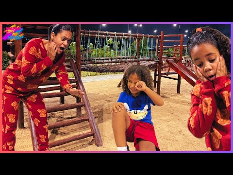 WE WERE PLAYING CAT-MEOW IN THE PARK AND SOMETHING BAD HAPPENED TO LUCAS! -