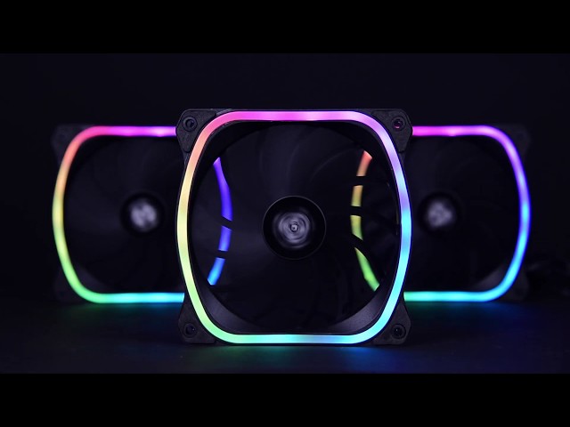 Video Teaser für ENERMAX SquA RGB, Square-shaped Addressable RGB Fan