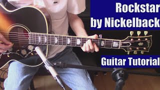 Rockstar by Nickelback (Guitar Tutorial with the Isolated Vocal Track by Nickelback)