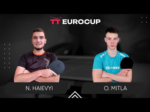 10:20 Nazarii Haievyi - Oleksii Mitla 29.01.2024 TT Euro.Cup Ukraine Master. TABLE 3