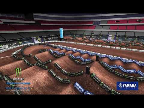 AMAスーパークロスRd12 グレンディール（ステイトファームスタジアム）コース紹介動画