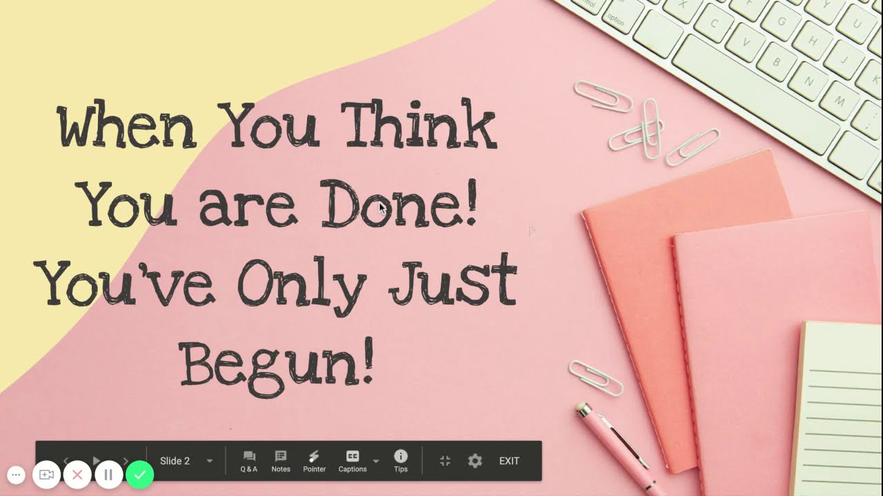 Writers Keep Writing