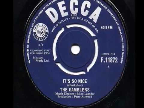 The Gamblers - It's So Nice - 1964 45rpm