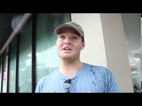 Ben Thompson cuts an ad for Elvis Week 2016