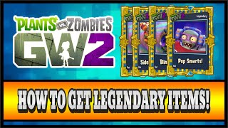 Plants vs. Zombies Garden Warfare 2 - How To Get Legendary Items! (Character pieces + Accessories)