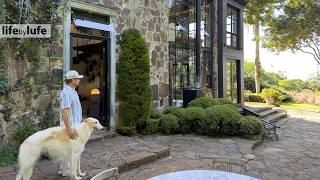 Download lagu Centenary Stone House with Modern Renovation Embracing Garden and Surreal View mp3