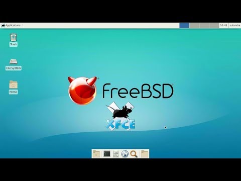 How to install GUI in FreeBSD - Desktop Environment XFCE