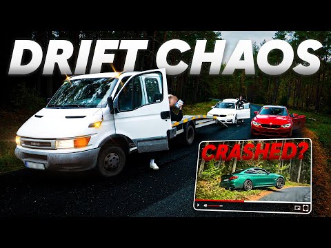 STREETDRIFTING in EAST EUROPE - M4 Crashed, Fullsend & Real Chaos BMW Roadtrip  Day 1 and 2