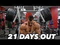 21 DAYS OUT - REGAN GRIMES PRO BODYBUILDING