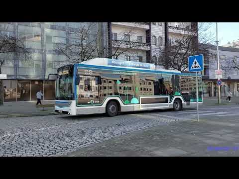 ¹³⁴⁵ 🇵🇹 Maia 🚌 STCP 3250 series ⌯ bus 3419 ⌯ Line 604 ⌯ Porto (Hospital de São João) ↔ Aeroporto