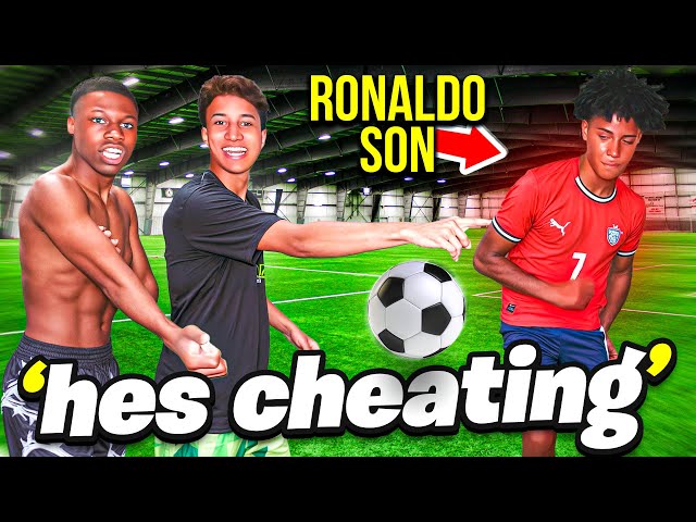 Rakai & Tota Play Football With Ronaldo Jr! SDDEFAULT Thumbnail