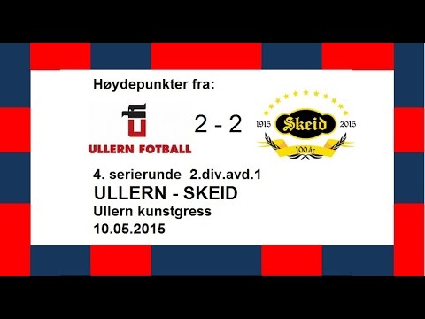 Høydepunkter og intervju fra Ullern - Skeid 10.05.2015