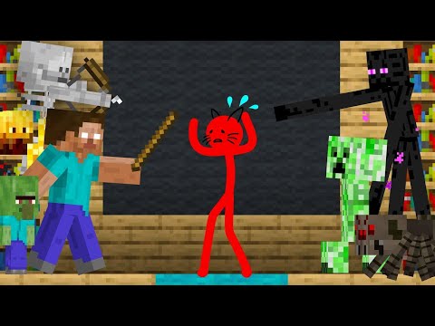 I voiced over Monster School - Animation vs. Minecraft Shorts Ep 27