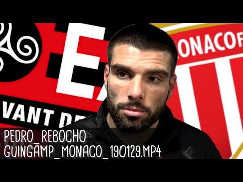 PEDRO REBOCHO RÉAGIT APRÈS GUINGAMP - MONACO (2-2 ; 5-4) / Coupe de la Ligue - 29 janvier 2019