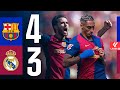 FC BARCELONA 4 Vs 3 REAL MADRID EL CLASICO LALIGA 2024 25 MD35