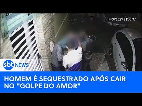 Homem é sequestrado após marcar encontro em aplicativo de relacionamento |#SBTNewsnaTV (18/08/23)