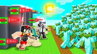 BUNKER SEGURO vs APOCALIPSIS ZOMBIE en Minecraft! 😱😰 LOS COMPAS ROLEPLAY