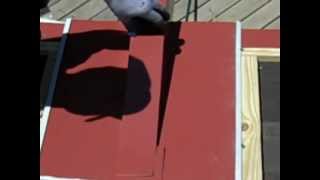preview picture of video 'Metal roofing flashing details | Metal roofing beam flashed | metal roofing'