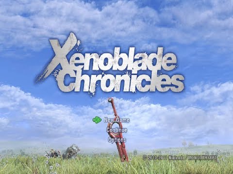 Let's Play Xenoblade Chronicles (BLIND) Part 1: WIELD THE BLADE!