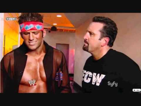 Rosa Mendes And Zack Ryder Backstage ECW 12/08/09