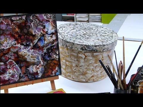 Einführung in die Encaustic Schellack Technik / Introduction Shellac Technique
