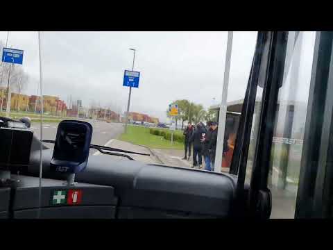 RET lijn 68 Hijplaat RDM campus - Slinge metro (marathon) in de 1206 (versnelt)