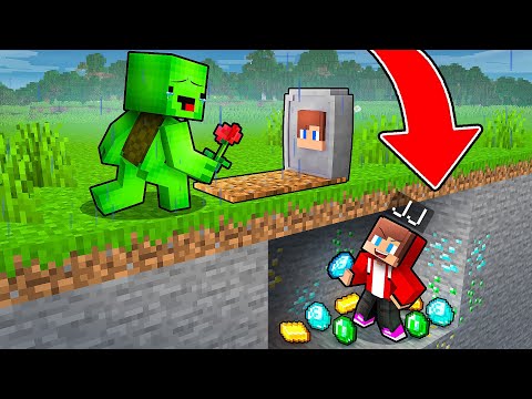 JJ Faked His Death To Hide His RICHNESS From Mikey in Minecraft - Maizen