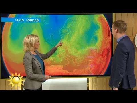20-gradig värme på ingång nästa vecka - Nyhetsmorgon (TV4)